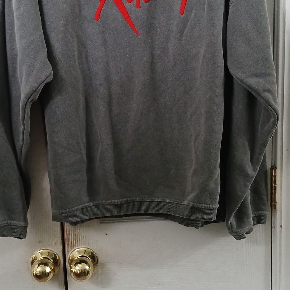 Team Caliber Roush Racing gray sweatshirt Sz L EUC - Picture 2 of 7